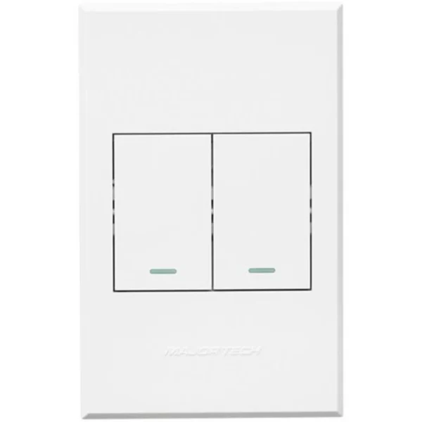 VETI3 2L 2W SWITCH WHT - 3VW122