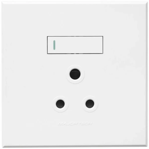 VETI3 SINGLE RSA SOCKET WHT - 3VW21