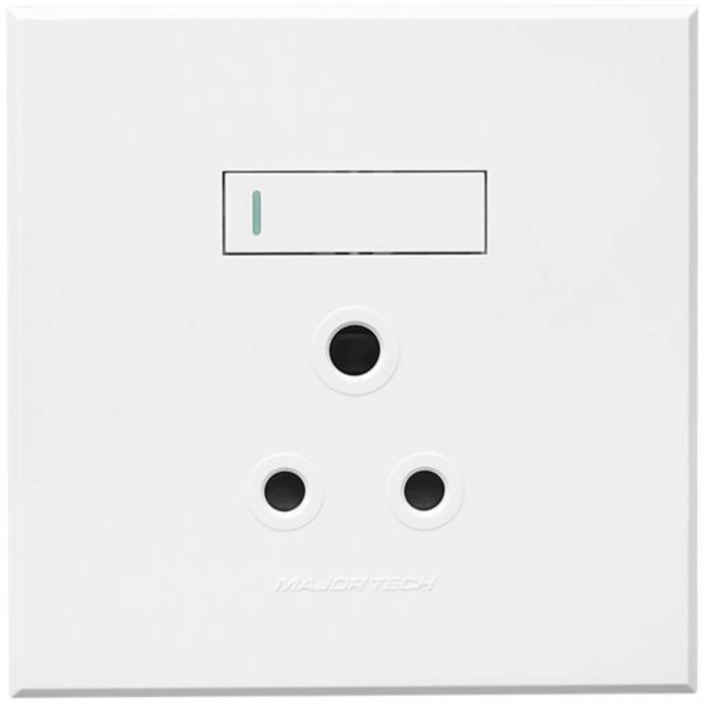 VETI3 SINGLE RSA SOCKET WHT - 3VW21