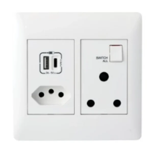 YSALIS PRE-PACK MONO OLD RSA+NEW RSA+USB A&C 4X4 WHITE - PYMONU44WHT