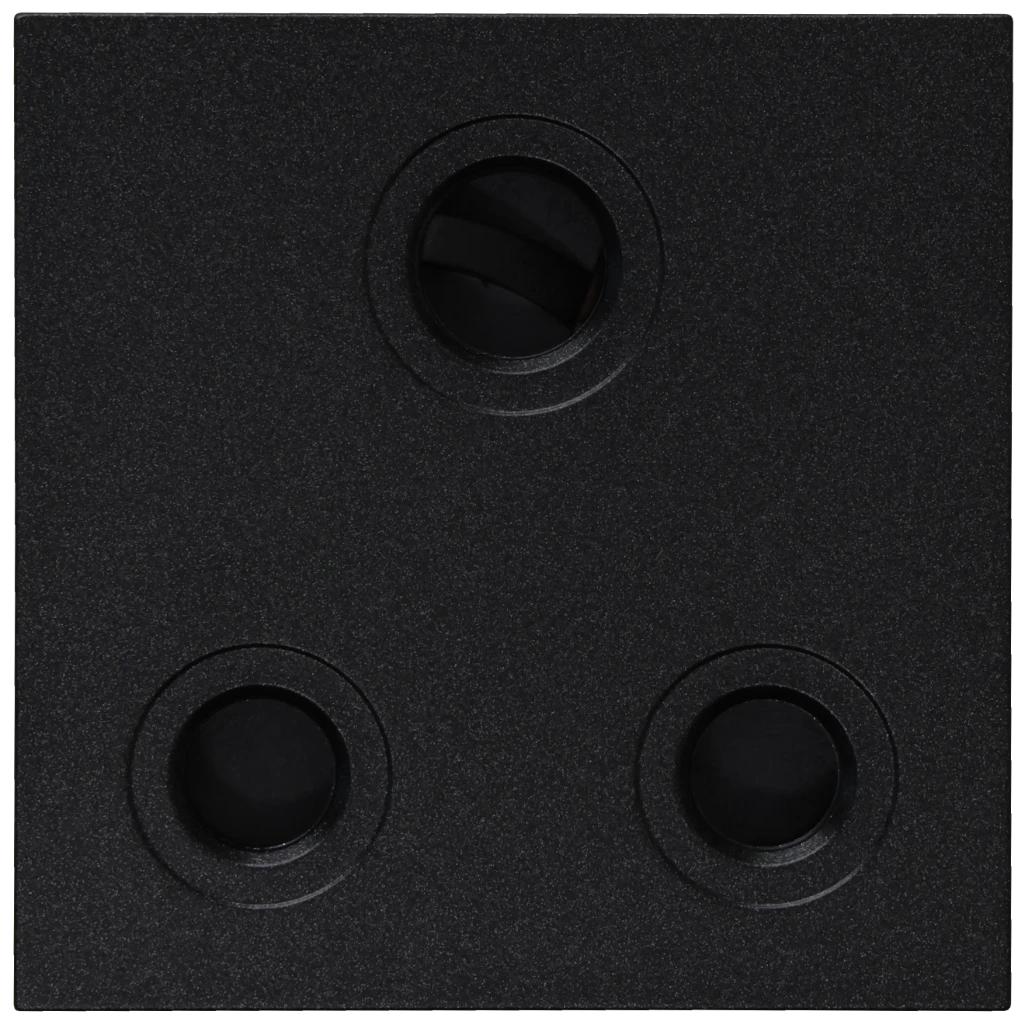 VETI3 16A RSA SOCKET MODULE GRAPHITE