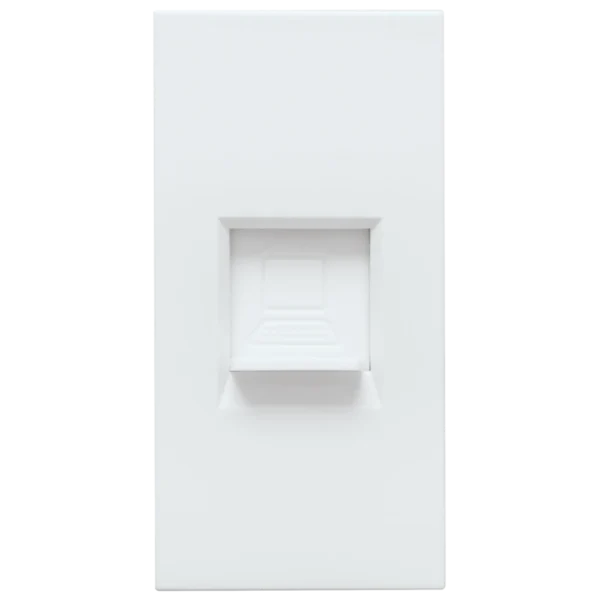VETI3 DATA SOCKET RJ 45 CAT6 WHT