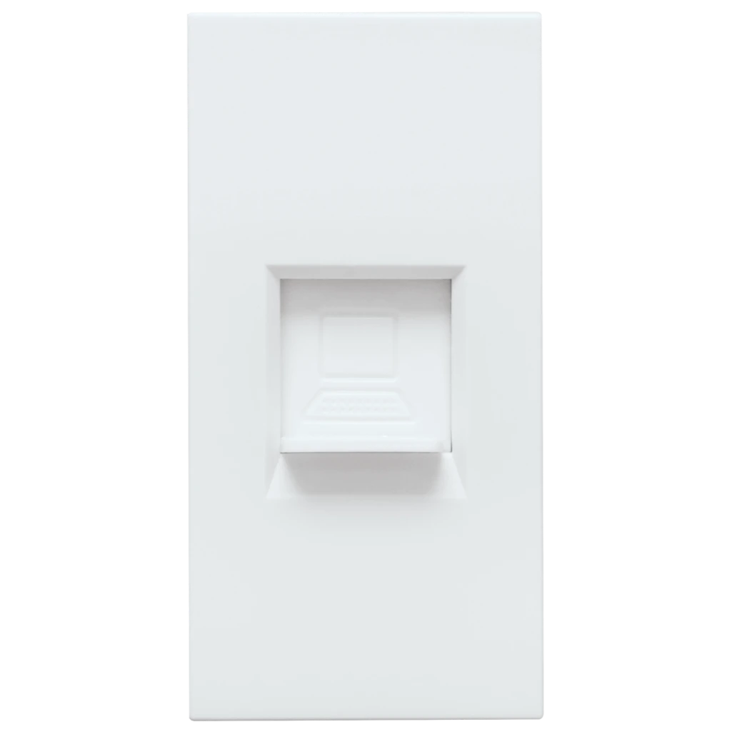 VETI3 DATA SOCKET RJ 45 CAT6 WHT