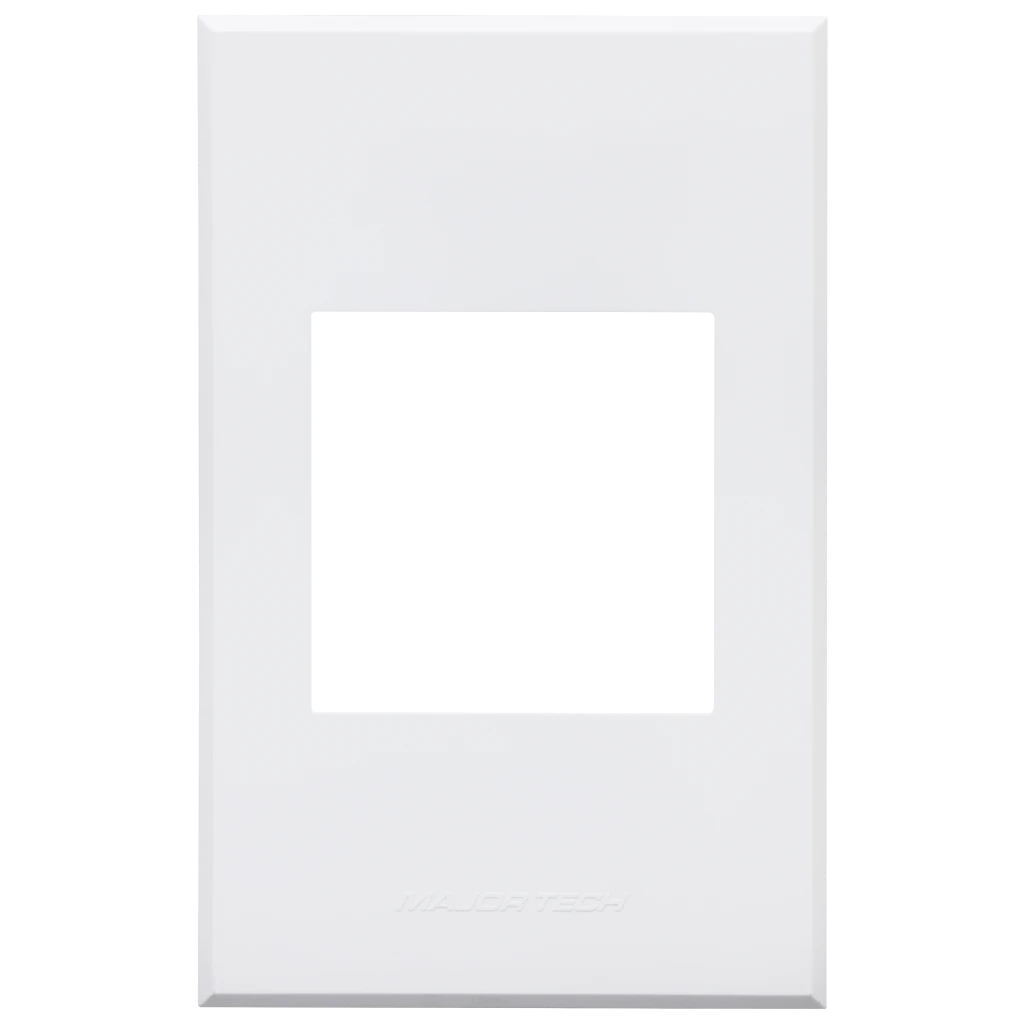 DOUBLE MOD COVER PLATE WHT (100mmx50mm)