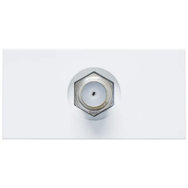SAtellite Socket F-Type Module (1 Mod) WHT