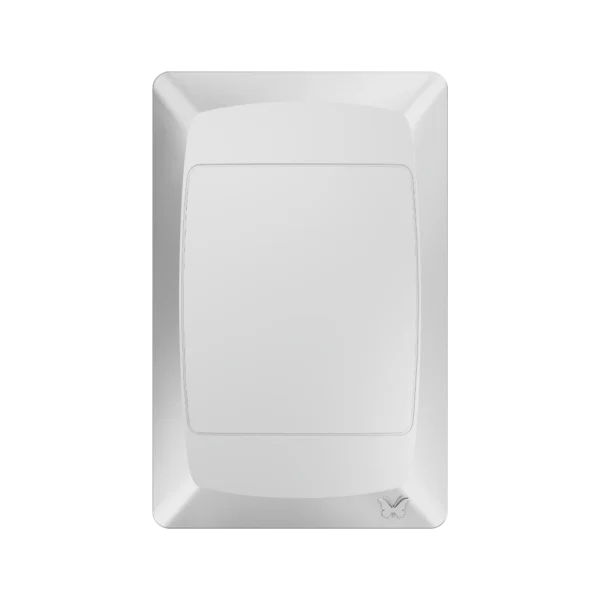 MES BLANK COVER PLATE 4X2 WHITE