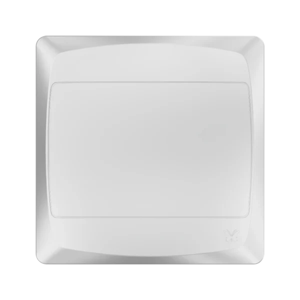 MES BLANK COVER PLATE 4X4 WHITE