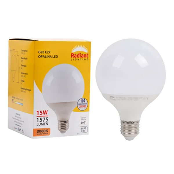 LED 15W E27 OPALINA FROSTED 3000K RD - RLL083