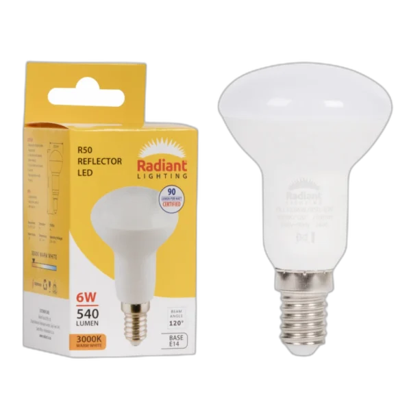 LED 6W E14 R50 REFLECTOR 3000K RD - RLL103WW