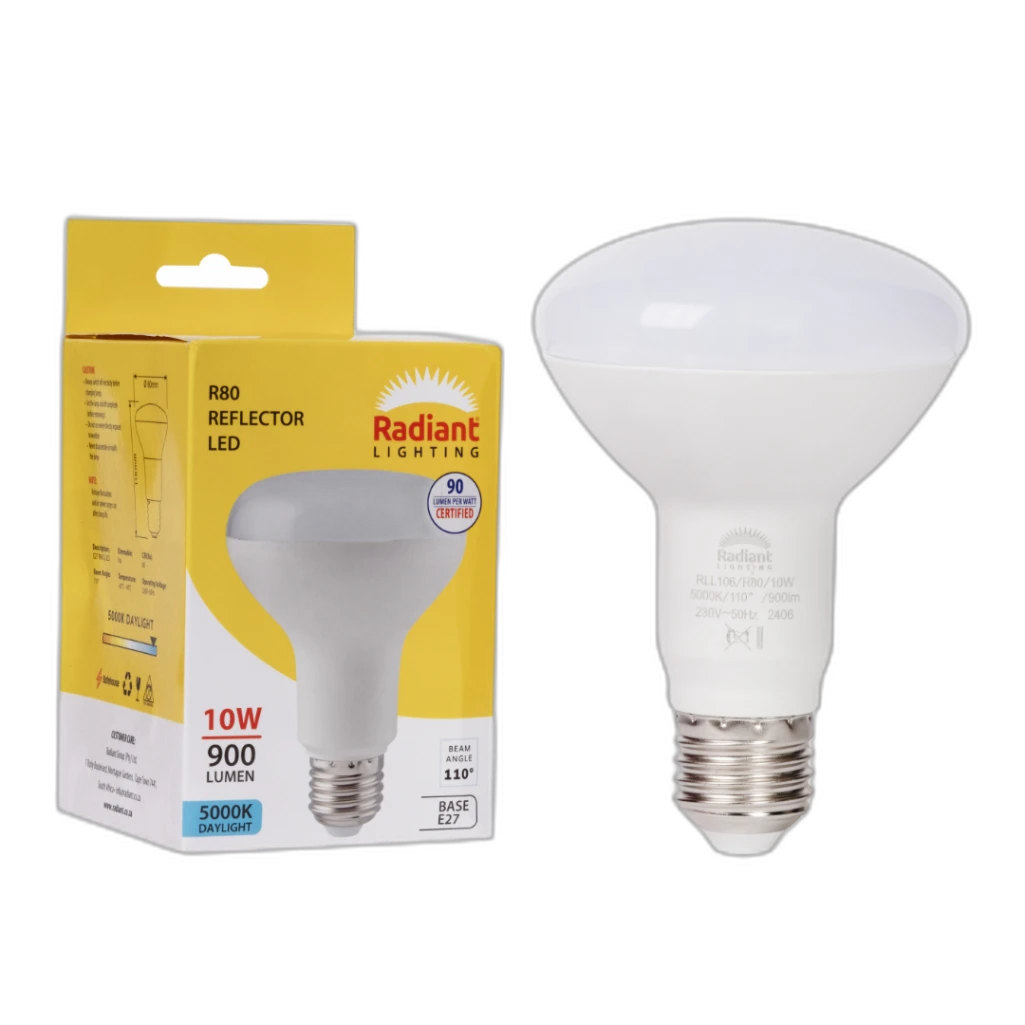 LED 10W E27 R80 REFLECTOR 5000K RD - RLL106