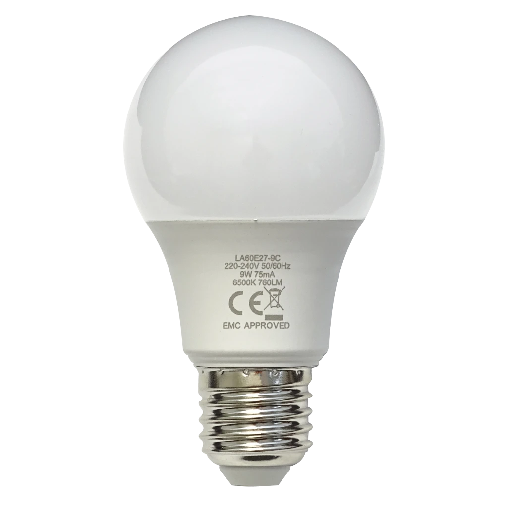 LED 8.5W E27 A60 6500K MJ - LA60E27-9C