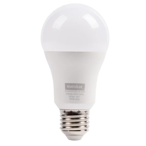LED 15W E27 A60 GLOBE 3000K EU - G1034WW
