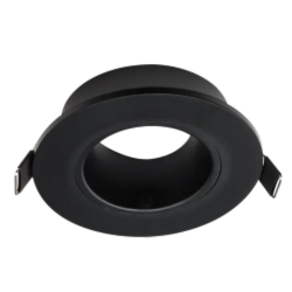 DOWNLIGHT ROUND BLACK ANTIGLARE RING - DL123 BLACK BR