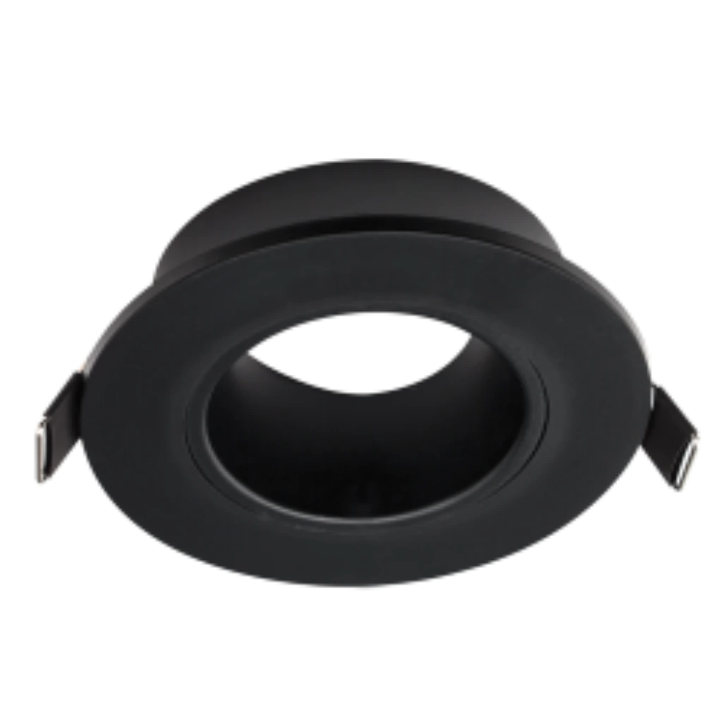 DOWNLIGHT ROUND BLACK ANTIGLARE RING - DL123 BLACK BR