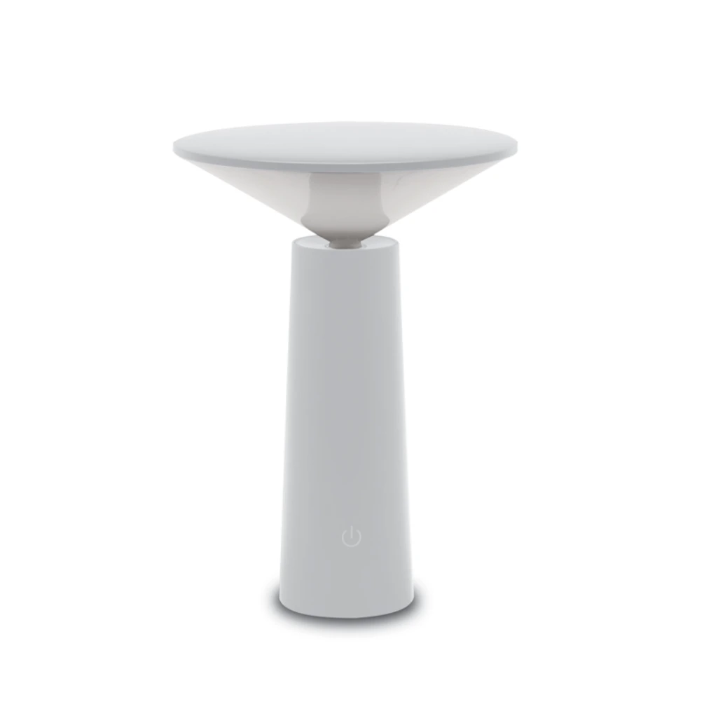 RECHARGEABLE TABLE LAMP 3CCT WHITE GALAXY - 8453.31