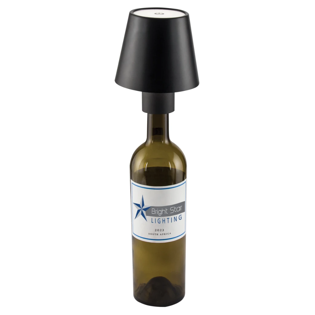 2.5W LED RECHARGEABLE LAMP 3000K 3 GRADE BRIGHTNESS - TL038 BLACK - BR