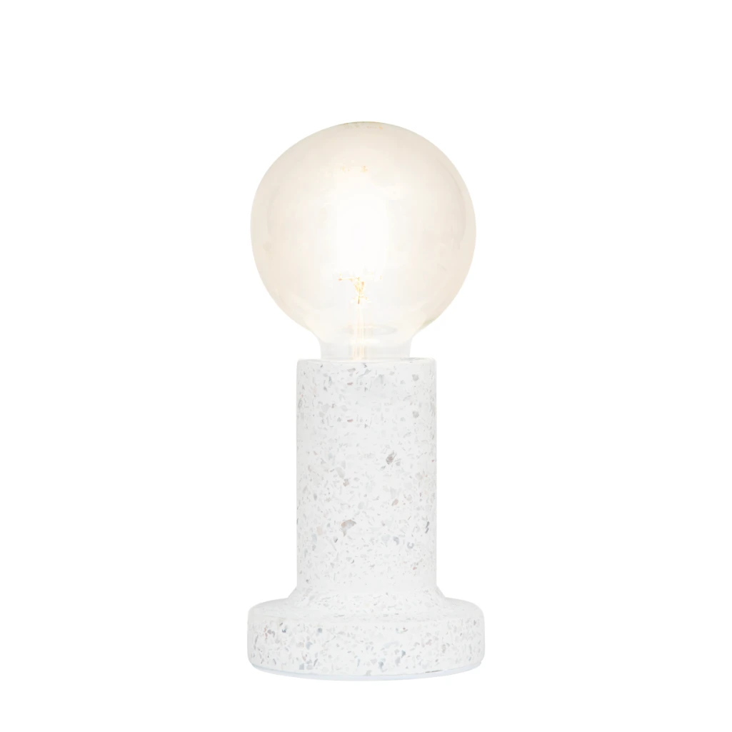 TABLE LAMP MARMO WHITE 40W E27