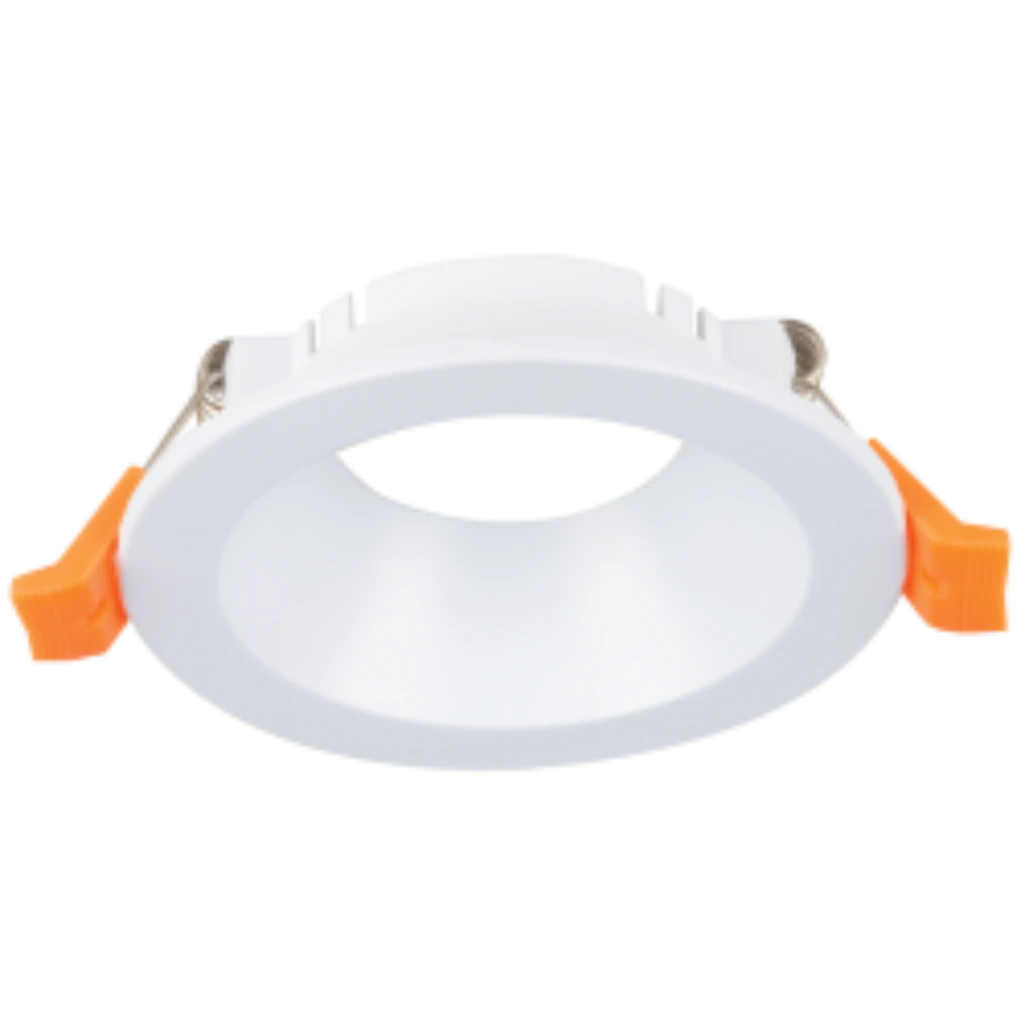 DOWNLIGHT POLYCARBONATE ROUND CUT OUT WHITE