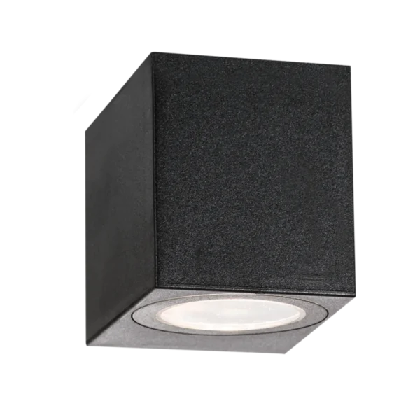 WALL LIGHT DOWN SQR MATT BLACK - L367 MATT BLACK BR