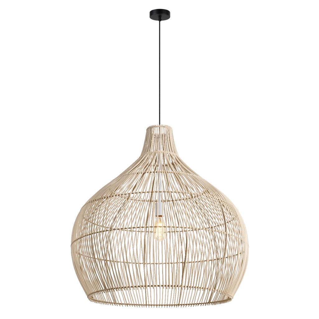 230V 40W E27 BAMBOO PENDANT - E-KLCH-7150/80 - KLI001