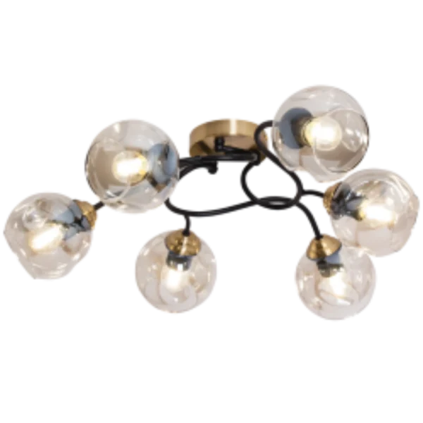 ANTIQUES BRASS AND MATT BLACK METAL C/FITTING -CF435/6 BRASS-BRI002