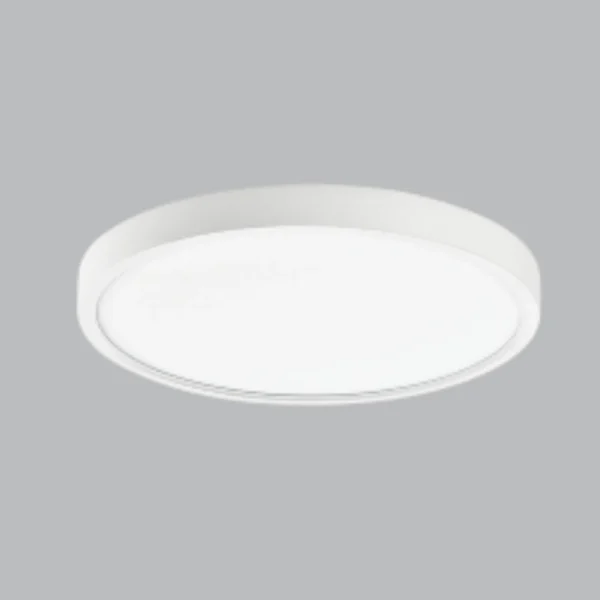 CEILING LIGHT MATT WHITE LED 38W 4000K 400MM - BRI CF565 MATT WHITE