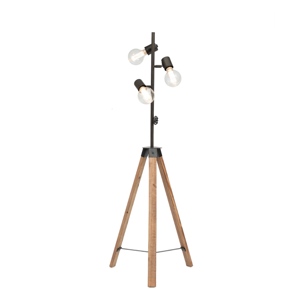 TLW FLOOR LAMP FLL THATHU BLACK E27