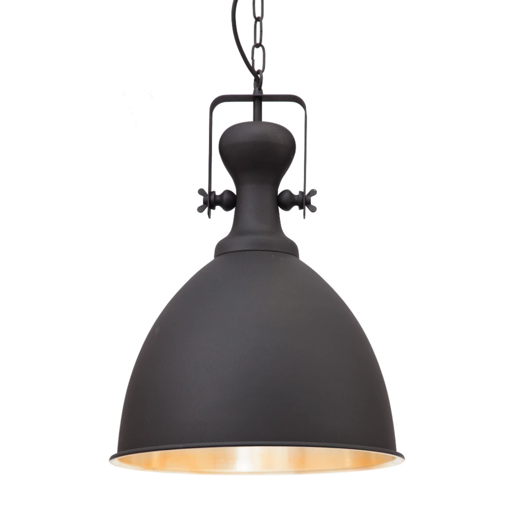 TLW PENDANT PND BELFAST BLACK E27