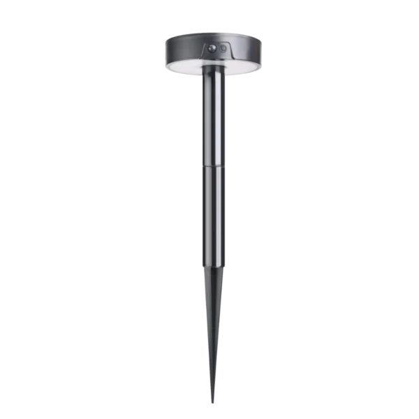 LIGHT GARDEN SPIKE LED SOLAR 1.5W 3CCT RND PIR BLK ENE SYSOLWRND1.5WS