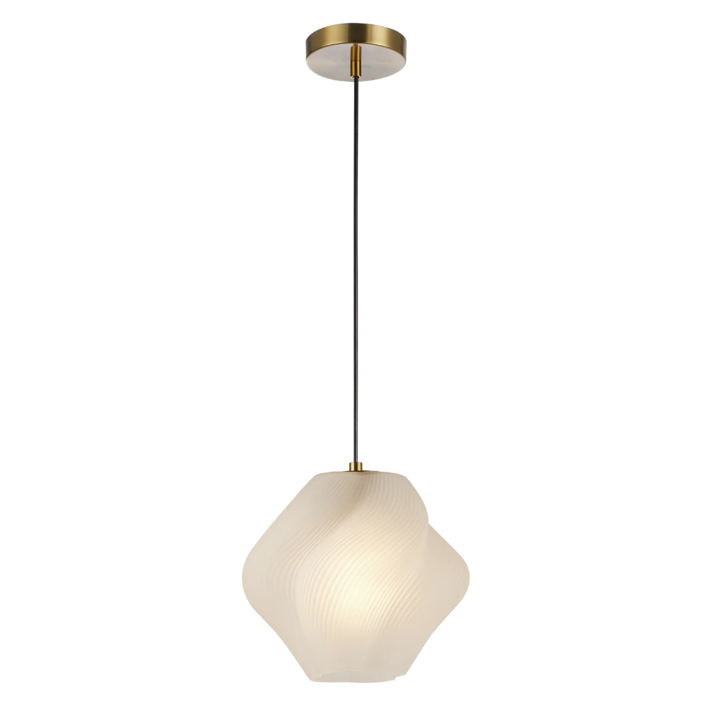 Gelato Glass Pendant-Ice 1xE27 Small LW-KLCH-134IC/S KLI