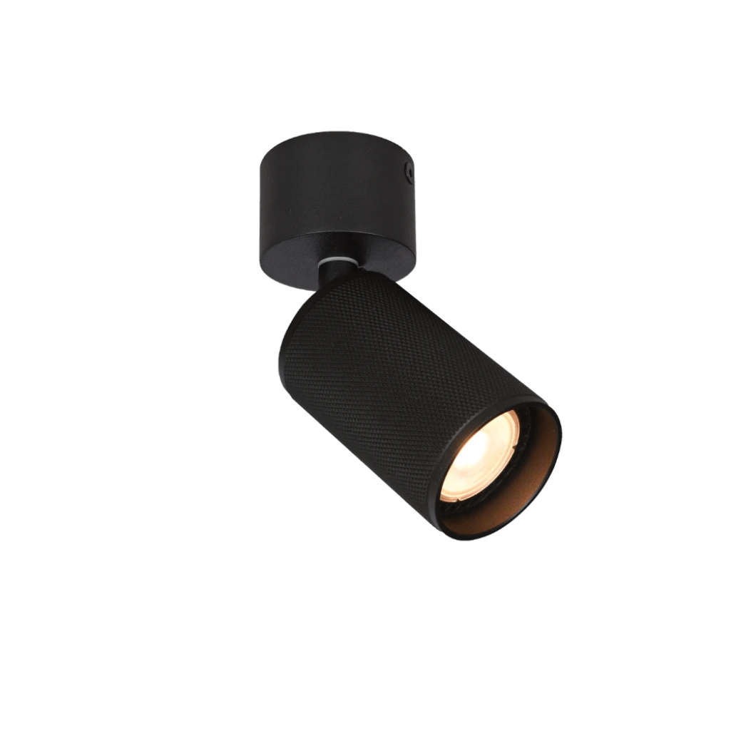 BOSTON SURFACE MOUNT SPOT ANNEALED BLACK 7.5W/230V/GU10 8926.2.30