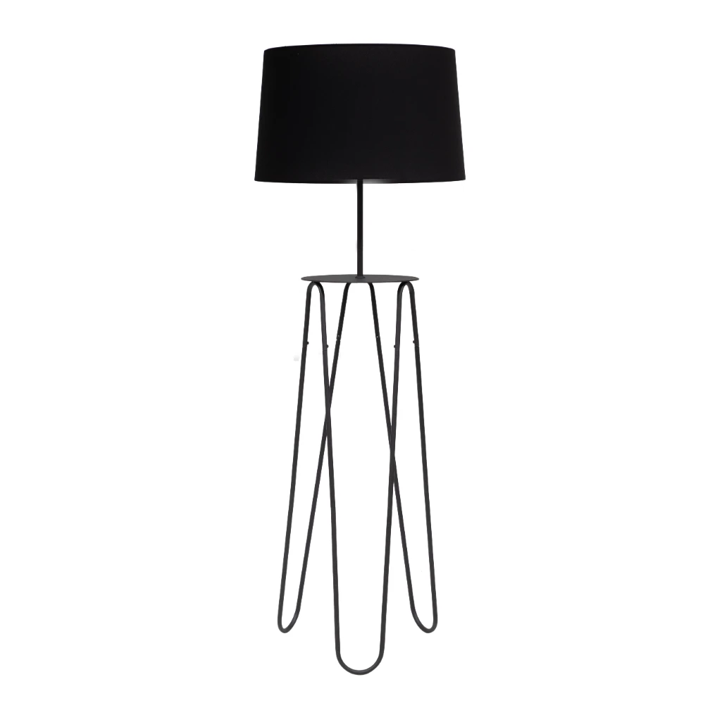 FLL TOMASSO 1LT BLACK E27 29242 TLW