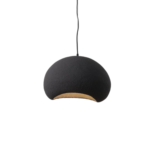 PENDANT CLOUD BLACK FIBRE GLASS 800MM 8678.800.30 SPA