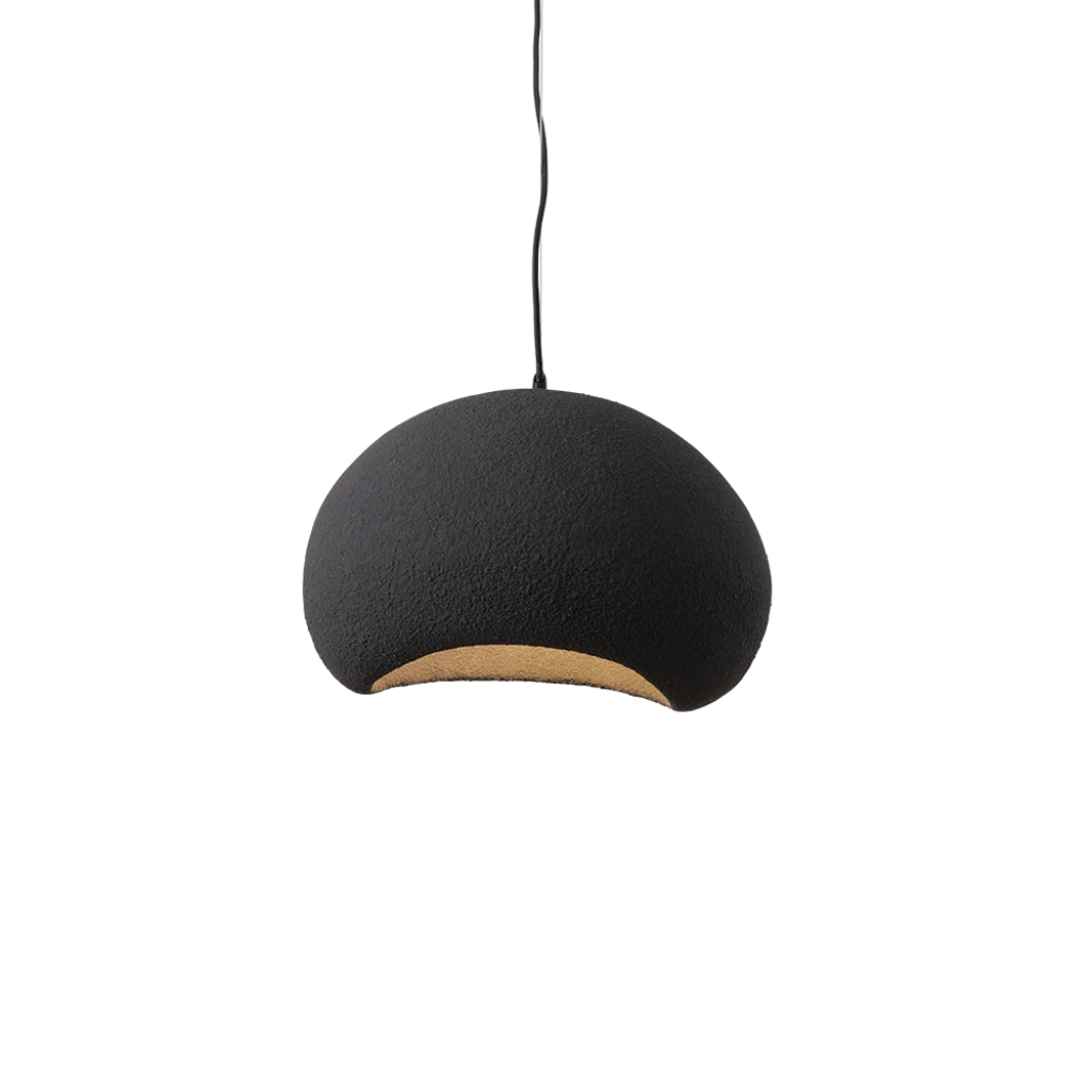 PENDANT CLOUD BLACK FIBRE GLASS 800MM 8678.800.30 SPA