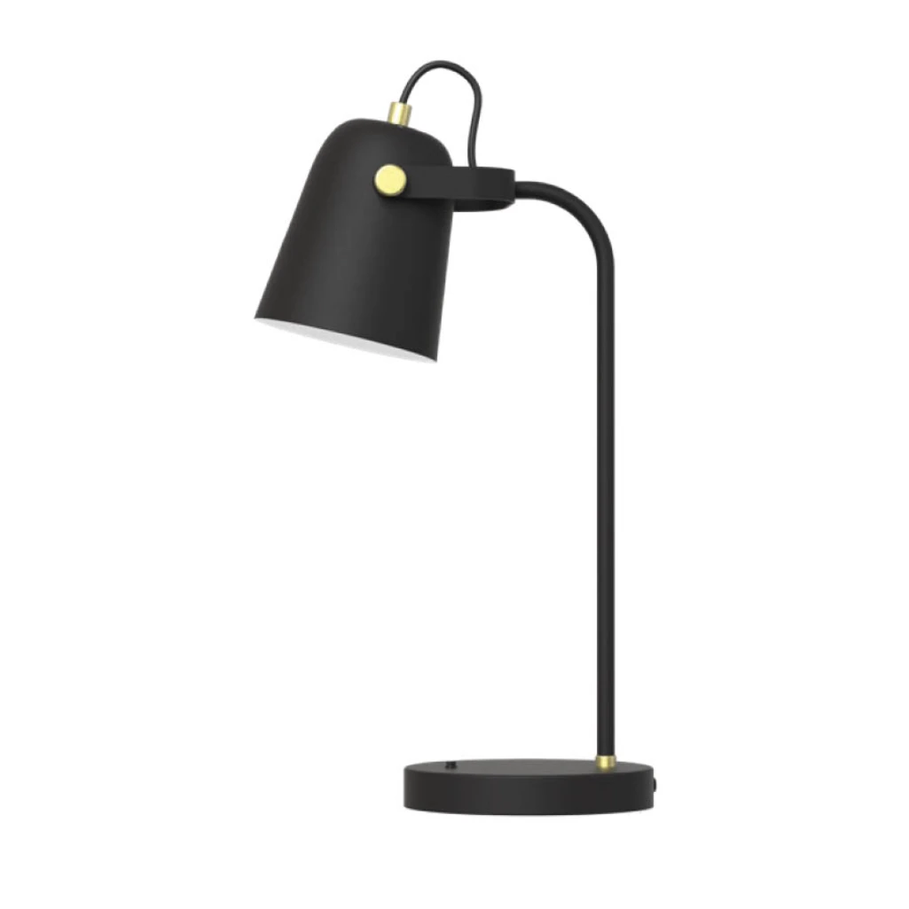 TABLE LAMP E27 220V ANT BRASS /SAND BLK NAH2002/05 EAG